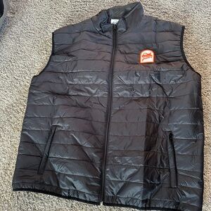 Men's Black Puffer Vest - Pheasants Forever New. Never Worn.